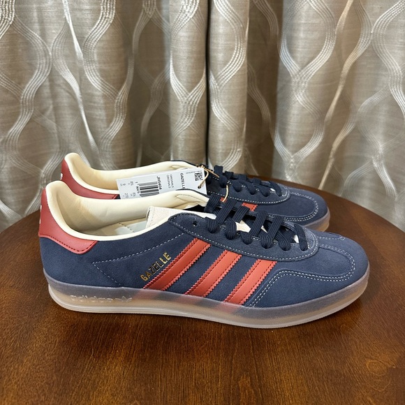 Adidas Men's Gazelle Indoor Legend Preloved Ruby Sneakers